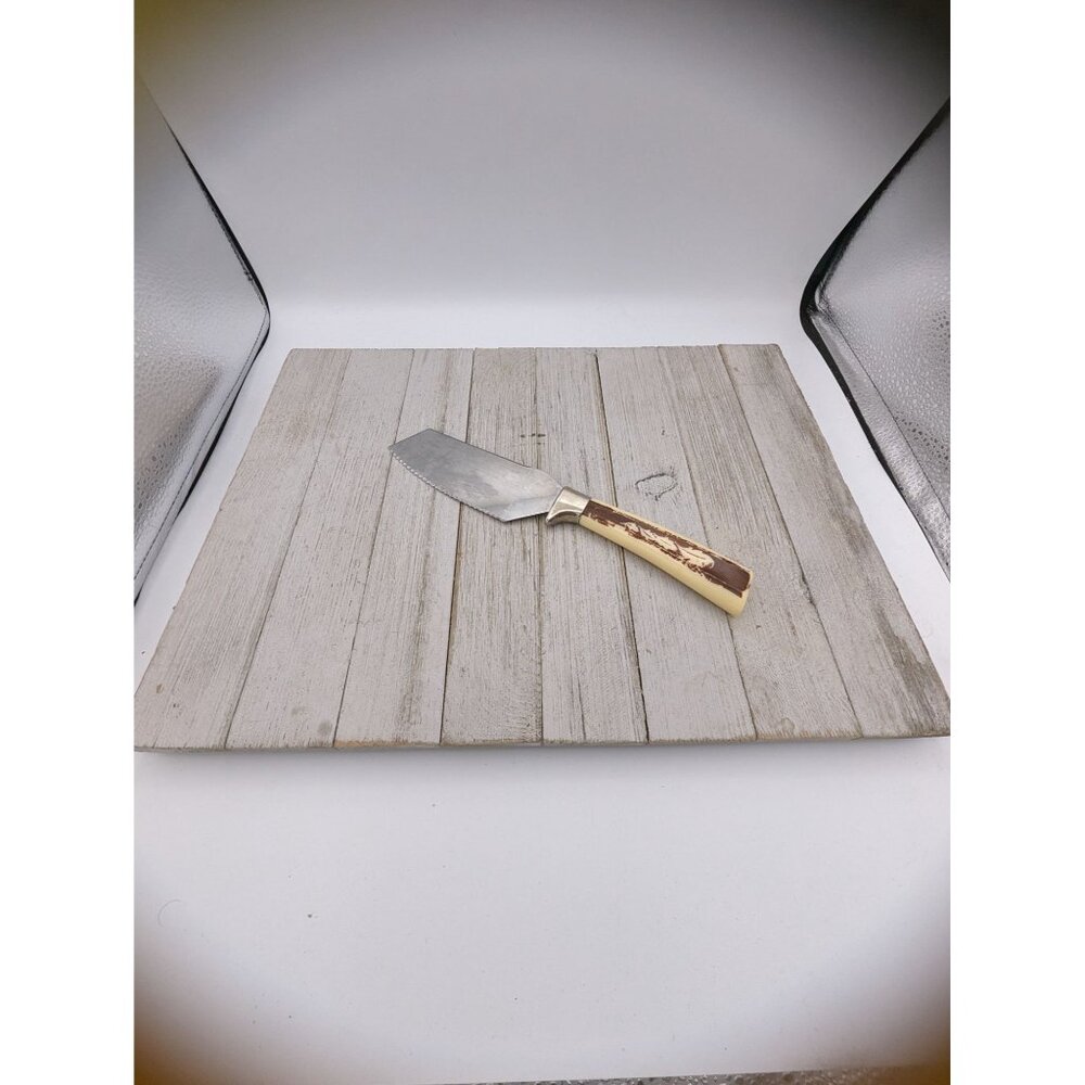 Regent Sheffield Magic Gadget 3 Blade Knife Server Stainless 5" Blade 9 3/4"